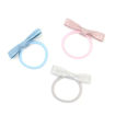 Picture of ELASTICS GLITTER BOW PASTEL 3 PACK